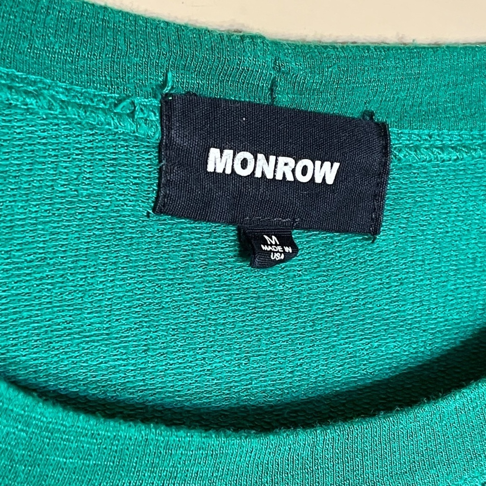 Monrow Green Women's Sweater - Picture 5 of 7